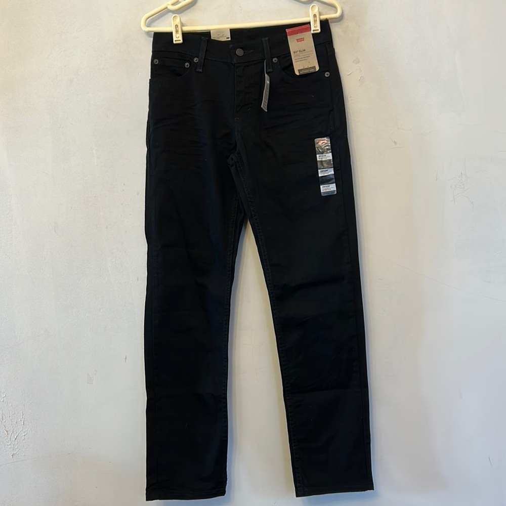 Levi's Black Straight Leg Jeans Timeless Style